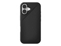 ZAGG Luxe Snap for MagSafe Recycled Case for iPhone 16 - Black, 702315006                     , 41833994, Carrying Cases - Phones/PDAs