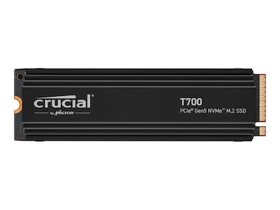 Crucial 1TB T700 PCIe Gen5 NVMe Solid State Drive, CT1000T700SSD5, 41635498, Solid State Drives - Internal