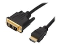 4Xem HDMI to DVI-D M M Cable, Black, 6ft, 4XHDMIDVI6FT, 35718792, Cables 4Xem HDMI to DVI-D M M Cable, Black, 6ft, 4XHDMIDVI6FT, 35718792, Cables