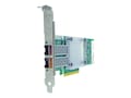 Axiom 2-Port 10Gbs SFP+ PCIe x8 NIC, SFN6122F-AX, 31091881, Network Adapters & NICs