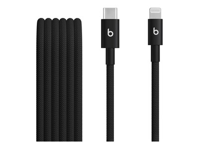 Apple Beats USB-C to Lightning Woven Cable, Bolt Black, 1.5m, MDGK4LL/A                     , 41994702, Cables