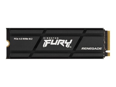 Kingston 4TB FURY Renegade PCIe 4.0 x4 NVMe M.2 2280 Internal Solid State Drive w  Heatsink , SFYRDK/4000G, 41546773, Solid State Drives - Internal
