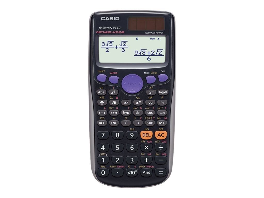 Meisje Omringd spanning Casio 2-Line Scientific Calculator, 252-Function (FX300ESPLUS)