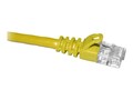 ENET  CAT6 Molded Booted Patch Cable, Yellow, 1ft, C6-YL-1-ENC                   , 41857038, Cables