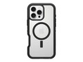 OtterBox Defender Series Pro XT MagSafe Case for iPhone 16 Pro Max - Dark Side (Clear   Black), 77-96101                      , 41838955, Carrying Cases - Phones/PDAs