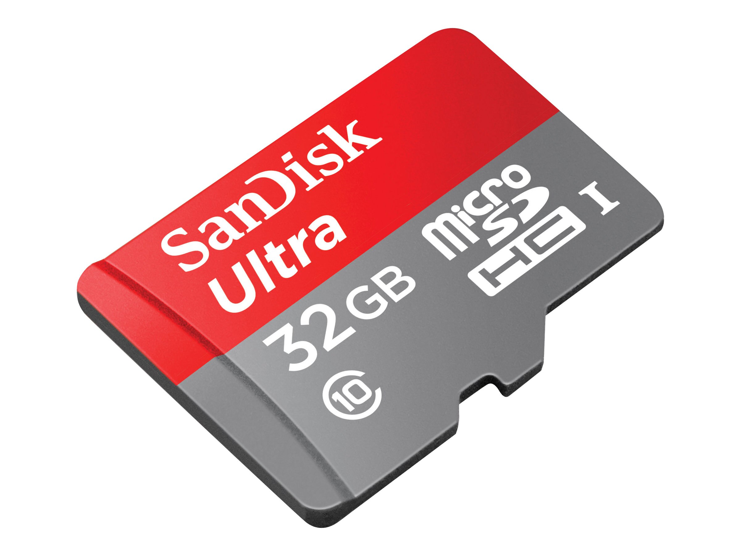SDSDQUAN-032G-G4A SanDisk Ultra 32GB UHS-I/Class 10 Micro SDHC Memory Card With Adapter