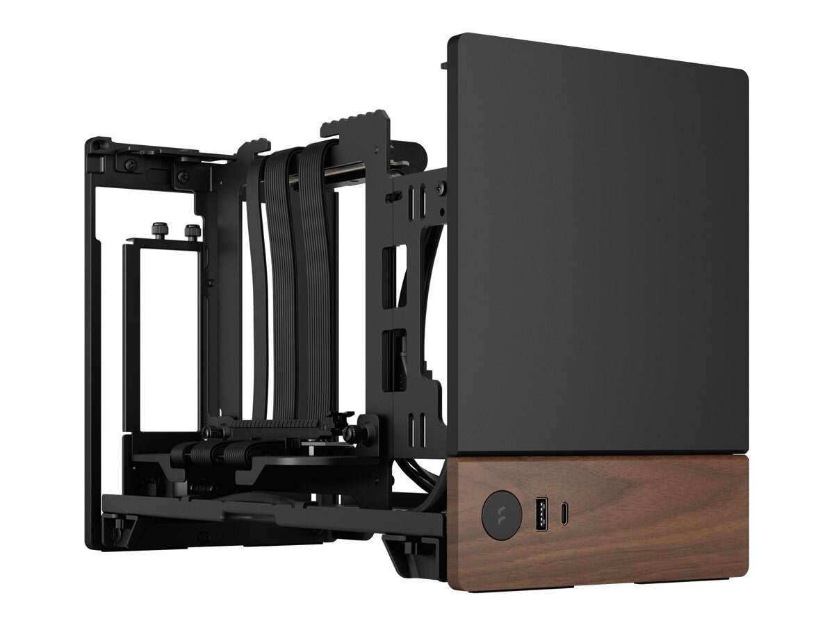 Fractal Design Terra Graphite Mini-ITX Small Form Factor PC Case with PCIe  4.0 R
