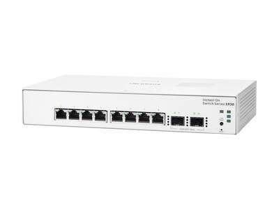 HPE Networking Instant On 1930 8-port Gigabit 2p SFP Switch, JL680A#ABA, 38414971, Network Switches