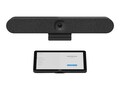 Logitech Rally Bar Huddle + Tap for Appliance Video Meeting Rooms, TAPRHGUNIAPP, 41752986, Video Conference Room Hardware