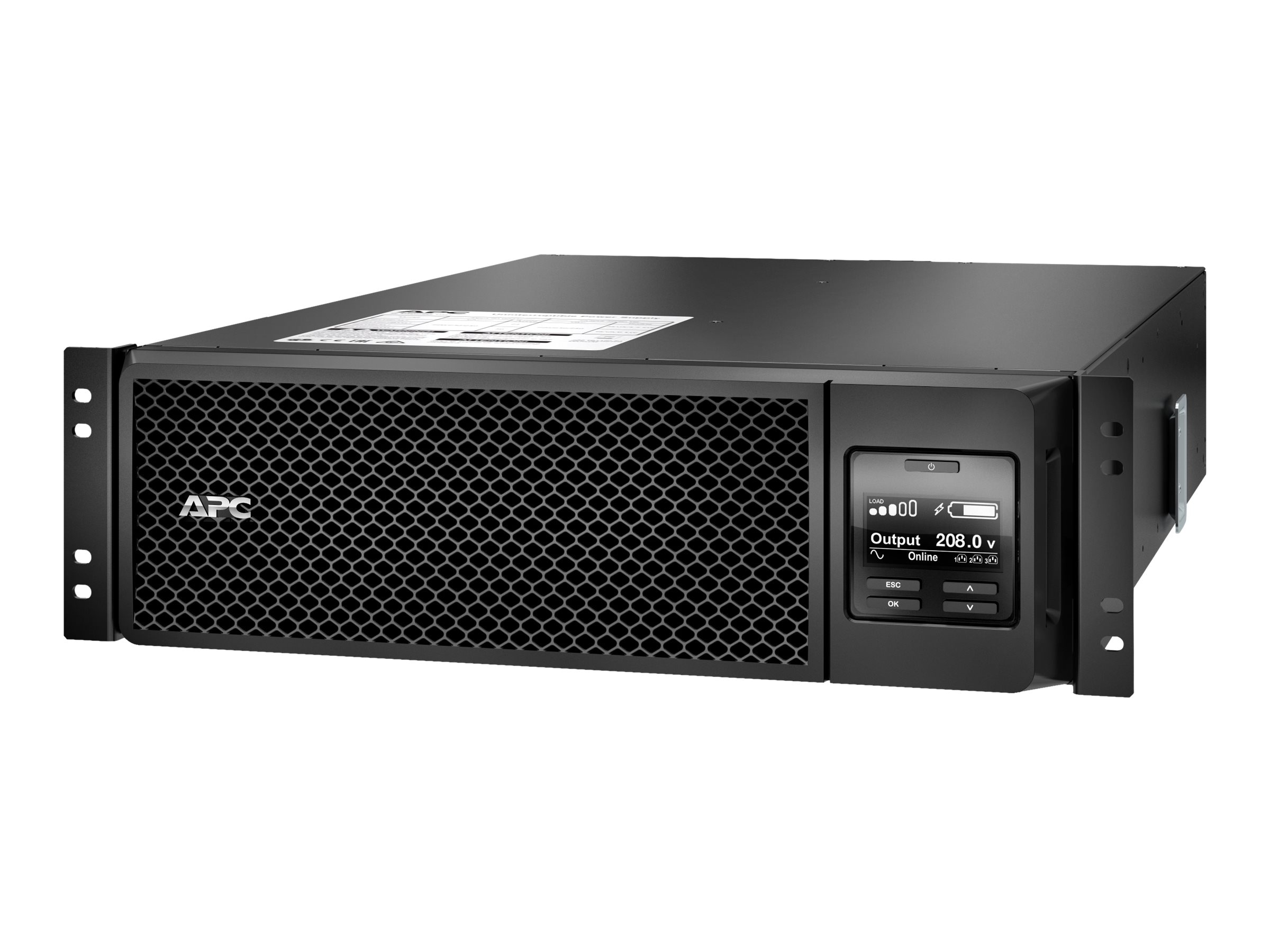 APC Smart-UPS SRT 5000VA 4250W 208V RM Online Extended Runtime (SRT5KRMXLW-HW)