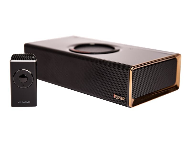 creative iroar intelligent bluetooth wireless speaker