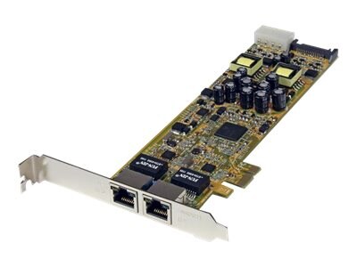 StarTech.com Dual Port Gigabit Ethernet PCIe Network PoE Card - PSE Adapter, ST2000PEXPSE, 15062984, Network Adapters & NICs