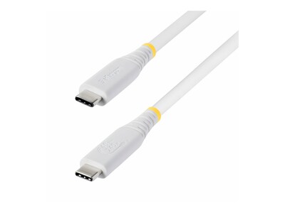 StarTech.com 40Gbps 240W PD 8K 60Hz 4K 240Hz USB-IF Certified USB-C USB4 Thunderbolt 4 Cable, White, 3ft, CC3FT40GUSB4TPW , 42136213, Cables StarTech.com 40Gbps 240W PD 8K 60Hz 4K 240Hz USB-IF Certified USB-C USB4 Thunderbolt 4 Cable, White, 3ft, CC3FT40GUSB4TPW , 42136213, Cables