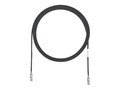 Panduit CAT6 28AWG UTP Copper Patch Cable, Black, 5ft, UTP28SP5BL, 41601233, Cables