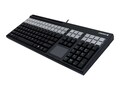 Cherry 17 Keyboard with 3 Track MSR, Touchpad, 127 Programmable Keys, and 42 Relegendable Keys, G86-71411EUADAA, 8245563, Keyboards & Keypads