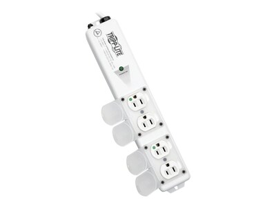Tripp Lite For Patient-Care Vicinity Medical-Grade Power Strip (4) 15A Outlets, Safety Covers, 6ft Cord, PS-406-HGULTRA, 31493805, Power Strips