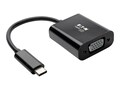 Tripp Lite Thunderbolt 3 USB 3.1 Type C (USB-C) to VGA M F 1080p Adapter, Black, U444-06N-VB-AM, 35220249, Adapters & Port Converters Tripp Lite Thunderbolt 3 USB 3.1 Type C (USB-C) to VGA M F 1080p Adapter, Black, U444-06N-VB-AM, 35220249, Adapters & Port Converters