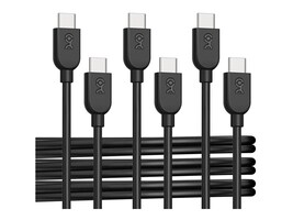 Cable Matters 201402-BLK-1X3                 Main Image from Front