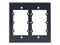Kramer Frame For Wall Plate Inserts -, FRAME-2G/US(B)                , 41957241, Premise Wiring Equipment
