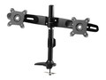 Amer Networks Dual Monitor Stand Grommet Mount Base for 15-24 , AMR2P, 38296601, Stands & Mounts - Desktop Monitors