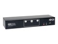 Tripp Lite Dual Monitor 2-Port DVI KVM Switch with Audio, USB 2.0 Hub, Cables Included, B004-2DUA2-K, 16204201, KVM Switches
