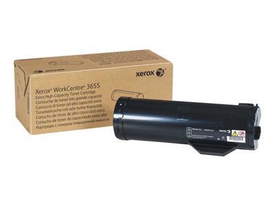 Xerox Black Extra High Capacity Toner Cartridge for WorkCentre 3655, 106R02740, 17727783, Toner and Imaging Components - OEM Xerox Black Extra High Capacity Toner Cartridge for WorkCentre 3655, 106R02740, 17727783, Toner and Imaging Components - OEM