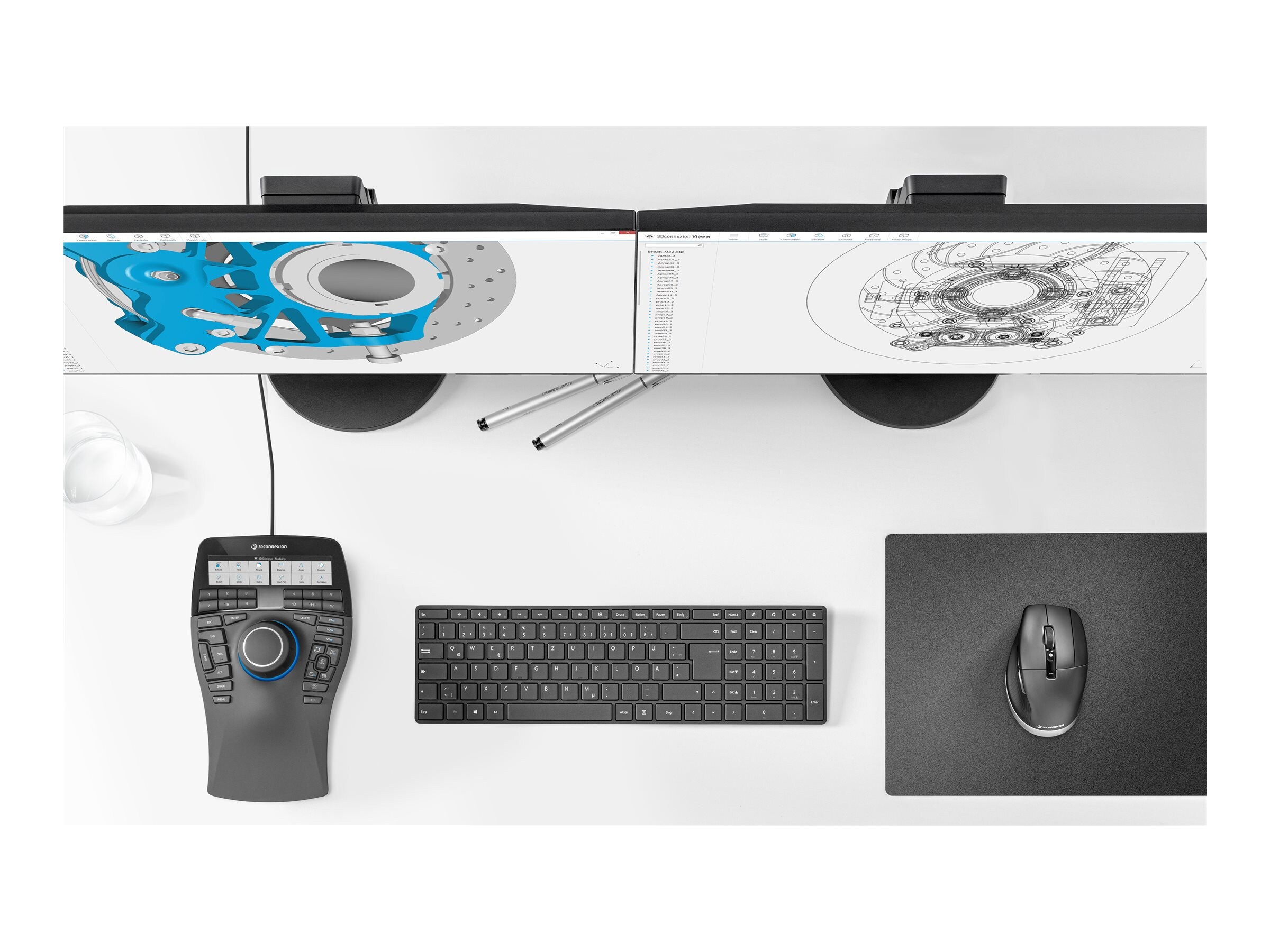 3Dconnexion SpaceMouse Enterprise Kit 2 - Black (3DX-700135)