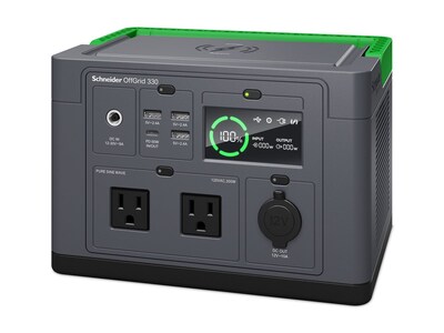 APC 120V 332Wh Lithium-ion OffGrid Portable Power Station 330 w 2 NEMA, Sinewave, 3 USB-A, 1 USB-C, PPS330 , 41853981, Battery Chargers APC 120V 332Wh Lithium-ion OffGrid Portable Power Station 330 w 2 NEMA, Sinewave, 3 USB-A, 1 USB-C, PPS330 , 41853981, Battery Chargers