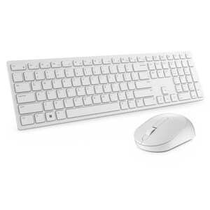 Dell Pro Wireless Keyboard and Mouse, White, KM5221W-WH-US, 41380658, Keyboards & Keypads