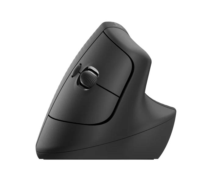Logitech Lift Vertical Wireless Ergonomic Mouse with 4 Customizable Buttons  Graphite 910-006466 - Best Buy