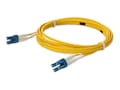 AddOn LC (Male) to LC (Male) OS2 Duplex Fiber LSZH-Rated Patch Cable, Yellow, 3m, ADD-LC-LC-3M9SMFLZ, 41186801, Cables AddOn LC (Male) to LC (Male) OS2 Duplex Fiber LSZH-Rated Patch Cable, Yellow, 3m, ADD-LC-LC-3M9SMFLZ, 41186801, Cables