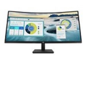 HP Open Box 34 P34hc G4 WQHD LED-LCD Curved Monitor, 21Y56AA#ABA, 41484568, Monitors