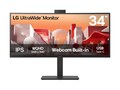 LG 34 BA85QE-B QHD LED-LCD Ultrawide Monitor w  Webcam, 34BA85QE-B                    , 41979115, Monitors