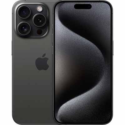 Apple iPhone 15 Pro, 1TB, Black Titanium (MTU13LL/A)