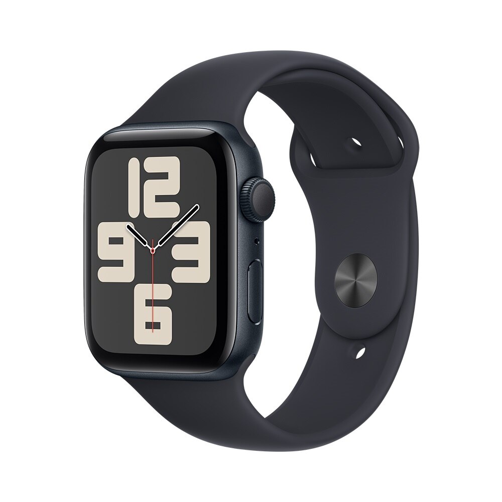 Apple Watch SE GPS 44mm Midnight Aluminum Case with Midnight