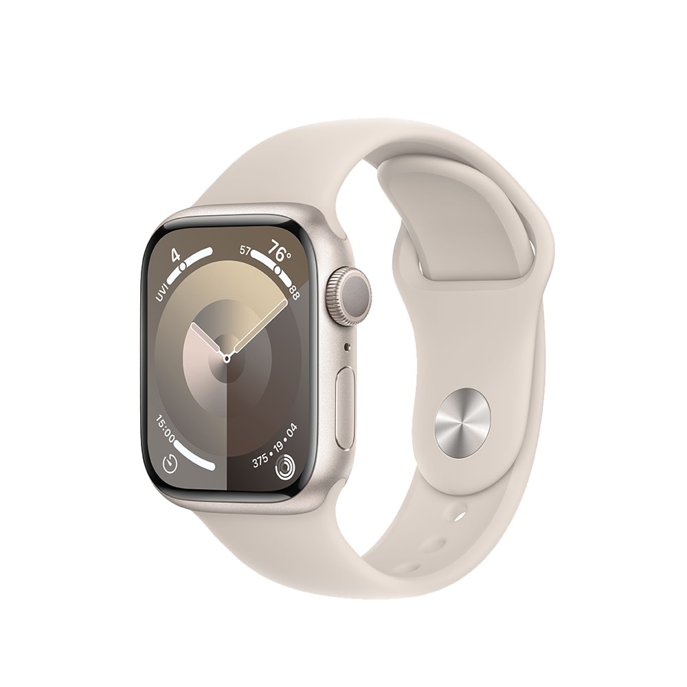 Apple Watch Series 9 GPS 41mm Starlight Aluminum Case with