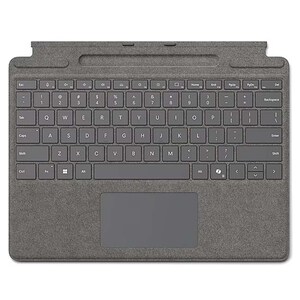 Microsoft Open Box Surface Pro Keyboard w  Trackpad and Pen Storage - Platinum, 8XB-00186                     , 42135575, Keyboard/Mouse Combinations