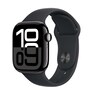 Apple Watch Series 10 GPS 46mm Jet Black Aluminum Case with Black Sport Band - M L, MWWQ3LW/A                     , 41838561, Wearable Technology - Apple Watch Series 6-7