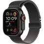 Apple Recon. Watch Ultra 2 GPS + Cellular 49mm Black Titanium Case with Black Titanium Milanese Loop - L, MX5V3LW/A                     , 42011465, Wearable Technology - Apple Watch Series 6-7