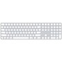 Apple Magic Keyboard with Touch ID and Numeric Keypad for Mac models with Apple Silicon, White, MXK73LL/A                     , 41853223, Keyboards & Keypads