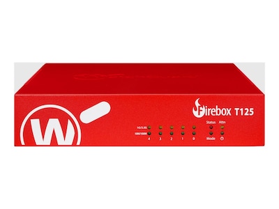 Watchguard T125 WITH 3Y BSS, WGT125033 , 42032831, Network Firewall/VPN - Hardware Watchguard T125 WITH 3Y BSS, WGT125033 , 42032831, Network Firewall/VPN - Hardware