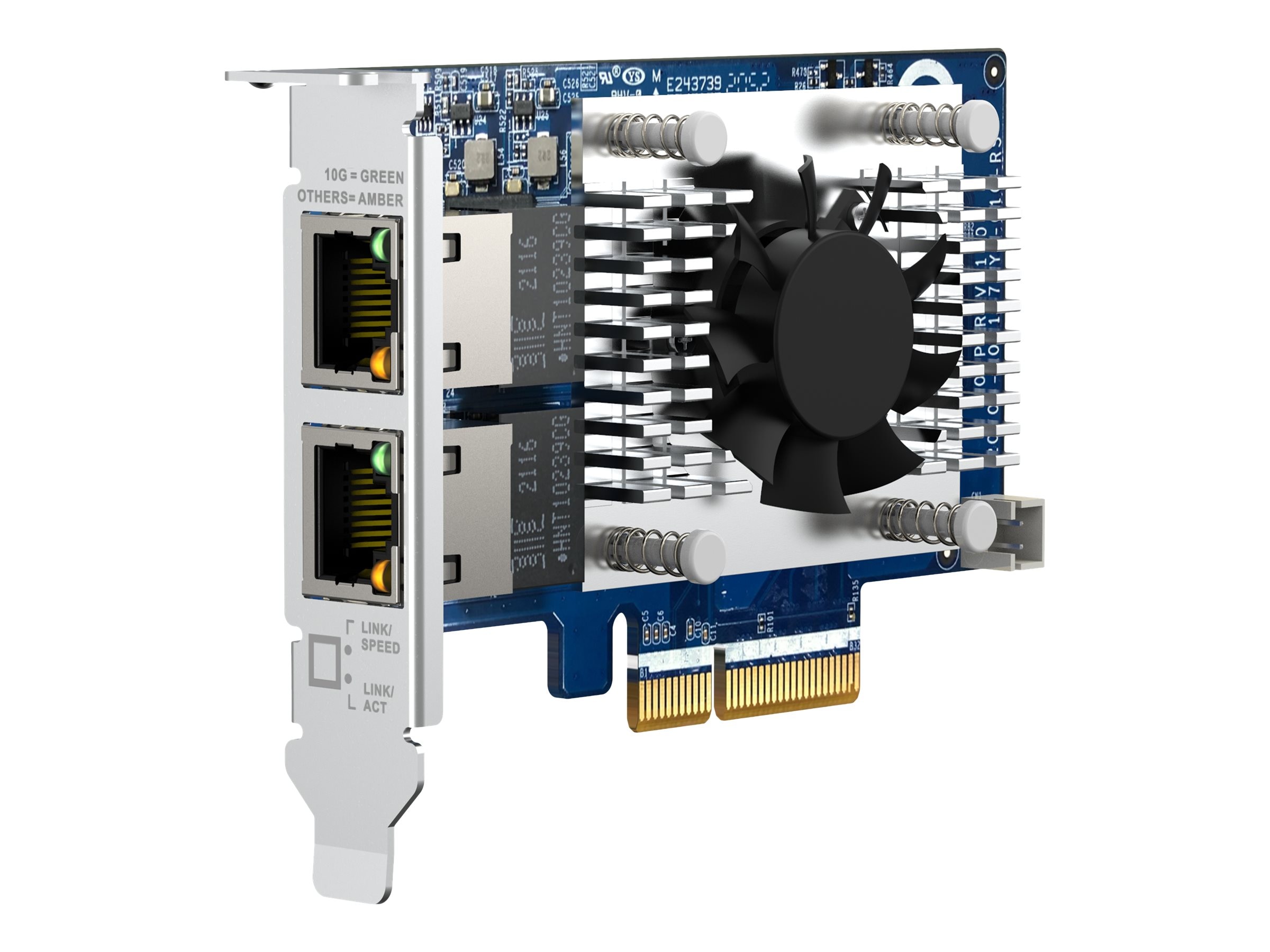 新品・未開封 QNAP製 ネットワーク拡張カード QXG-10G1T