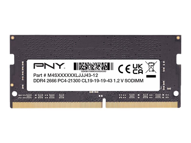 PNY 16GB 2666MHz Notebook (MN16GSD42666)