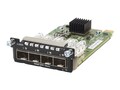 HPE 4-port SFP+ 3810M Module for Aruba, JL083A, 30945849, Network Device Modules & Accessories