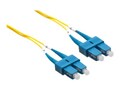 Axiom SC-SC 9 125 OS2 Singlemode Duplex Fiber Optic Cable, 12m, SCSCSD9Y-12M-AX, 17724241, Cables