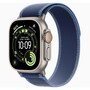 Apple Watch Ultra 3, GPS + Cellular, 49mm, Natural Titanium Case with Blue Bright Blue Trail Loop - M L, MEWU4LW/A                     , 42039444, Wearable Technology - Apple Watch Series 6-7