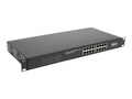 Tripp Lite 1U RM Unmanaged Switch 16xGbE PoE+ 30W 1x400W, NG16POE, 34044888, Network Switches