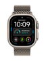 Apple Watch Ultra 4, 49mm, GPS + Cellular, Natural Titanium Case with Natural Titanium Milanese Loop, S, MJA84LS/A, 42195797, Wearable Technology - Apple Watch Series 6-7
