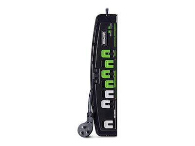 CyberPower Essential Surge Protector (7) Outlets 2100 Joules 5ft Right-angle Plug, P705G, 32084325, Surge Suppressors CyberPower Essential Surge Protector (7) Outlets 2100 Joules 5ft Right-angle Plug, P705G, 32084325, Surge Suppressors