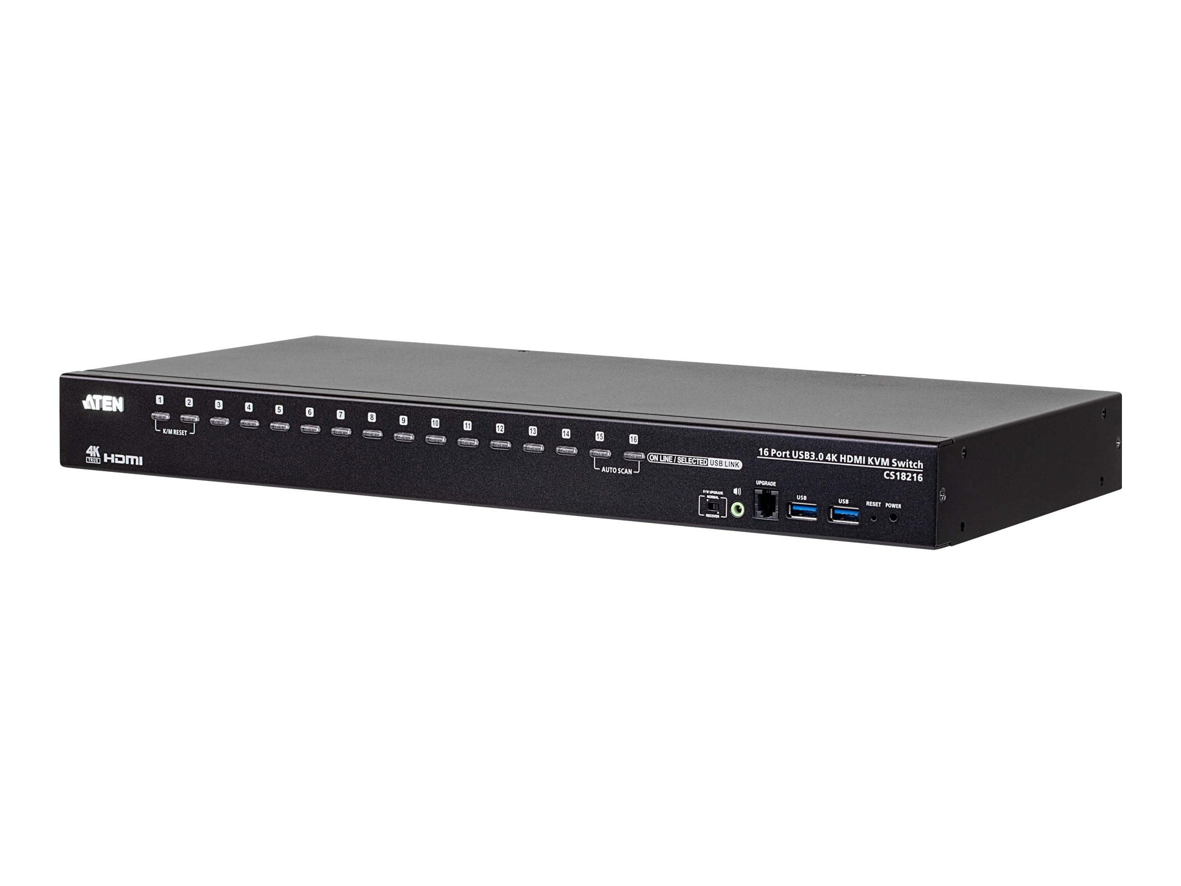 Aten 16-port USB 3.0 4K HDMI KVM Switch (CS18216)